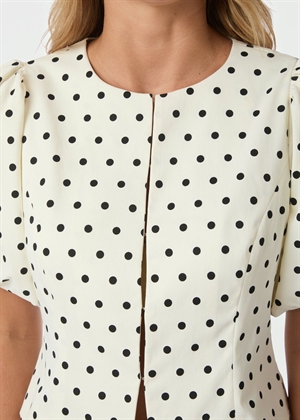 Anela dot bluse Off White Neo Noir